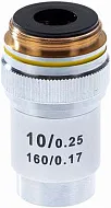 Объектив 10х/0,25 160/0,17 для микроскопа Микромед-1