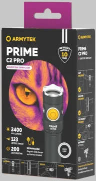 Фонарь Armytek Prime C2 Pro Magnet USB, теплый свет, изображение 4