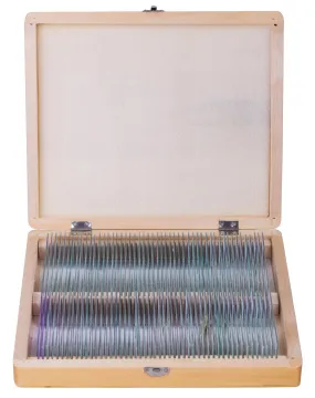 Набор микропрепаратов Bresser 100 шт., в кейсе, изображение 2