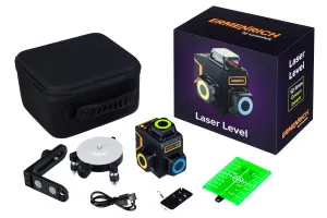 Лазерный уровень Ermenrich PRO LV50, черный, изображение 2