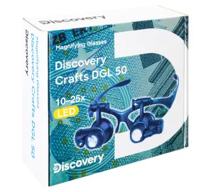Лупа-очки Levenhuk Discovery Crafts DGL 50, изображение 13