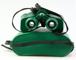 Бинокль детский Navir «Полевой» 3x, зеленый, с футляром, изображение 3