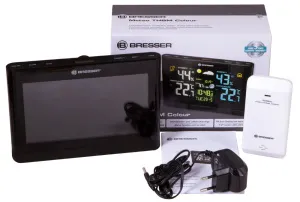 Метеостанция Bresser с цветным дисплеем, черная, изображение 2