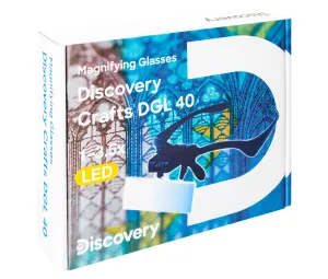 Лупа-очки Levenhuk Discovery Crafts DGL 40, изображение 11