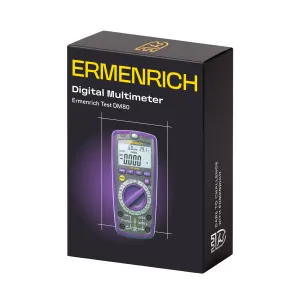 Цифровой многофункциональный мультиметр («6 в 1») Ermenrich Test DM80, изображение 2