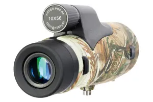Монокуляр камуфляжный Levenhuk Camo Pine 10x56 с сеткой, изображение 12