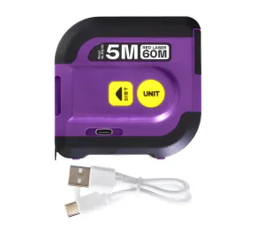 Рулетка с лазерным дальномером Ermenrich Reel SLR640, изображение 6