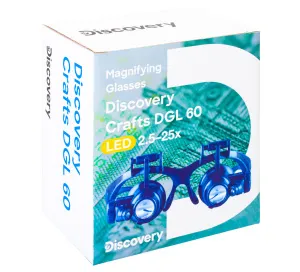 Лупа-очки Levenhuk Discovery Crafts DGL 60, изображение 12