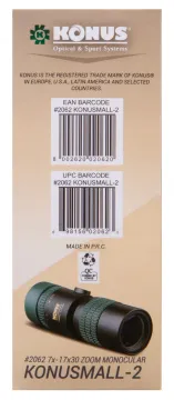 Монокуляр Konus Konusmall-2 7–17x30, изображение 11