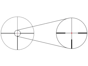 Прицел оптический GAUT Obsidian 1–8x24, сетка X2, изображение 8