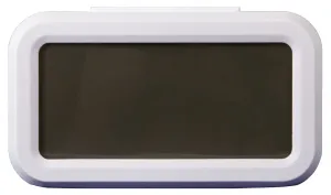 Часы настольные Bresser MyTime Duo LCD, белые, изображение 4