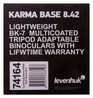 Бинокль Levenhuk Karma BASE 8x42, изображение 15
